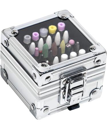 25 Holes Nail Grinding Organizer Box Manicure Accessories Polishing Drill Bits Case Grinding Head Nail Drill Holder Manicure Grinding Head Box B/ - Buy Online on GoSupps.com