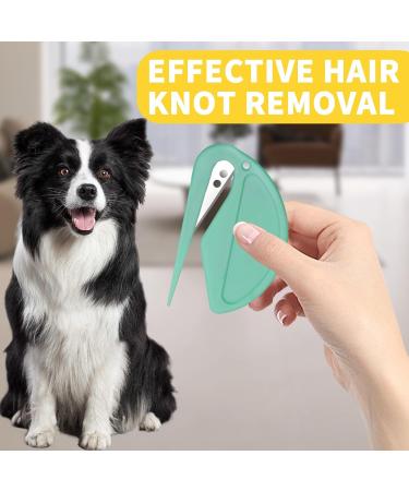 10-Piece Cat Knot Comb Set - Pet Hair Removal & Massage Brush for Cats - Green Pet Care Tool - Buy Online on GoSupps.com