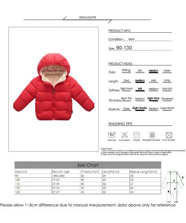 YOPOTIKA Toddler Hooded Fleece Coat with Removable Hood - Navy Blue (12-18 Months) - Buy Online on GoSupps.com