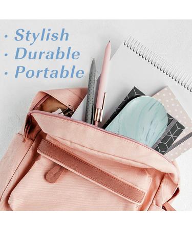 Buy Moko Double-Sided Glasses Case with Mirror | Scratch-Resistant Wearable Stylish Blue Water Color for Glasses & Contact Lenses - Buy Online on GoSupps.com