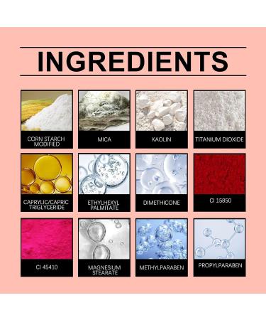  Berriphonia Powder Blush - Long-Lasting Beauty Products Shimmering Cosmetics for Women and Girls Suitable for All Skin Types Long-Lasting Blush is Enriched - Buy Online on GoSupps.com