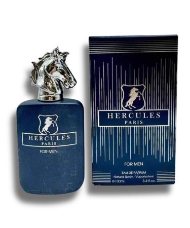 HERCULES PARIS EAU DE PARFUM 3.4 FL. Oz Aromatic Spicy fragrance for Men.