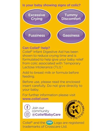Colief Baby Scalp Oil with Rosehip Oil and Chamomile | Soothing Moisturizing Oil for Infants | 1.01 Fl. Oz + Colief Infant Gas Drops | Natural & Safe Digestive Aid | 0.5 Fl. Oz - Buy Online on GoSupps.com