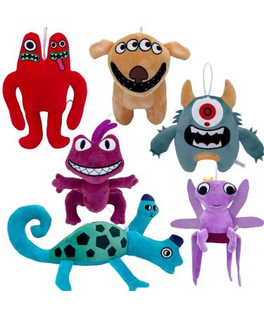 Garten of Banban Plush Toys Garden of Ban ban 3 Plushies 2023 New Horror Game 10''BanBan Plushies Stuffed Animal Plush Doll for Fans and Kids(6PCS)