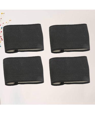 2 Pair Gel Insoles for Fallen Arches - Plantar Support Foot Inserts & Arch Wrap Sleeves - Comfort & Pain Relief - Black - Buy Online on GoSupps.com