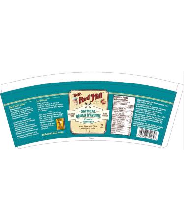 Bob's Red Mill Gluten Free Oatmeal Cup Classic 51g Classic Original 51 g (Pack of 1) - Buy Online on GoSupps.com