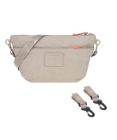 L SSIG Baby Stroller Organizer Shoulder Bag Stroller Bag incl. Stroller Attachment/GRE Buggy Bum Bag humus brown - Buy Online on GoSupps.com