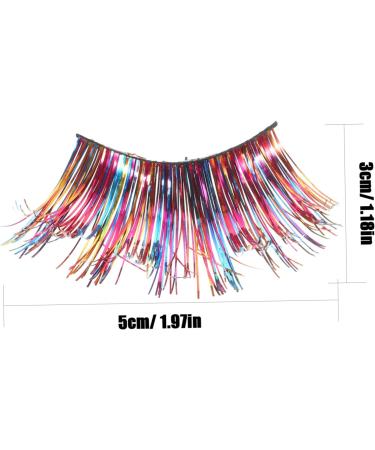 ABOOFAN 6 Pairs False Lashes Color Bars Eyelash - Buy Online on GoSupps.com