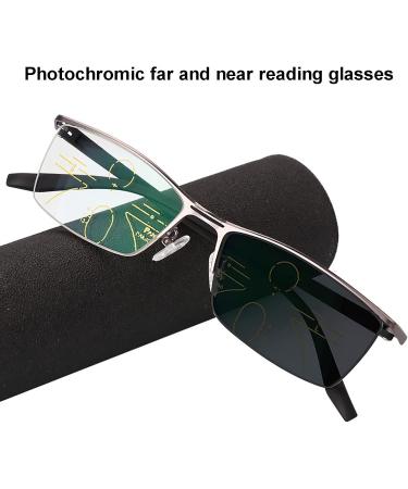 Buy +1.25 Color Change Reading Glasses | Anti-Migraine Computer Readers | Spring Hinge | Black | International Shipping - Buy Online on GoSupps.com