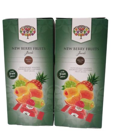 Berry Fruits Jewels Jelly Candy 300g Pack Of 2 Assorted Frutti Flavour Soft-Center Jellies Perfect Sweet Treat