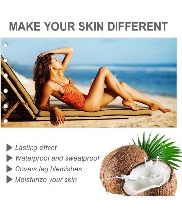 No Transfer Waterproof Leg Makeup Leg Makeup Lotion Waterproof Leg Makeup Tattoo Cover Waterproof Base For Body Makeup (#02 m) - Buy Online on GoSupps.com