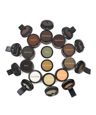 Finally Hair Dark Brown Dab-on Hair Fibers - Hair Loss Concealer & Gray Away Touch Up for Hairline, Eyebrows, and Beard - Instantly Covers Gray Hair - Buy Online on GoSupps.com