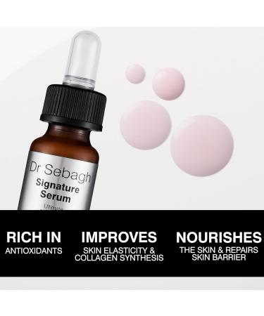 Dr Sebagh Signature Serum Travel Size (0.17 fl oz) - Luxury Anti Aging Serum - Hydrating Facial Serum for Women & Men - Anti Wrinkle & Antioxidant - Advanced Night & Day Skin Care 0.17 Fl Oz (Pack of 1) - Buy Online on GoSupps.com