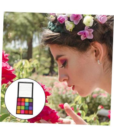 FOMIYES 16 Eyeshadow Palette Matte Eyeshadow Eye Shadow Makeup Eyeshadow Glitter Eyeshadow Face Paints Pink - Buy Online on GoSupps.com