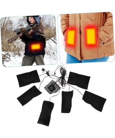 ToddMomy Heating Film Set for Clothing | USB Heating Pillows & Mats | Winter Warmers | Carbon Fiber Adjustable Heat Devices - Buy Online on GoSupps.com