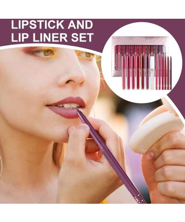  Sirseon Lip Makeup | Lip Gloss and Long-Lasting Setting Pencil | Long-Lasting Water-Resistant Minimal Transfer Moisturizing Perfect for Dates Weddings and Outdoor Events - Buy Online on GoSupps.com