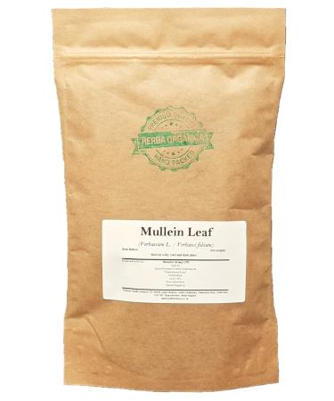 Herba Organica Mullein Leaf Herbal Tea - Verbascum L - Feuille de Bouillon Blanc Tisane (100g)