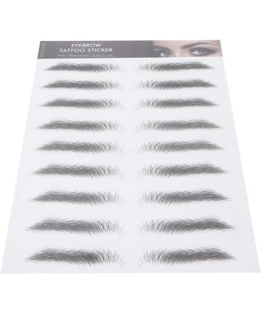 Pongnas Autocollants pour Sourcils Longue Tenue Transferts pour Sourcils Tenue 1 7 Jours Respirants Hypoallerg niques Formes Multiples Faciles Appliquer pour femmes. Boutique de (BLACK-04) - Buy Online on GoSupps.com