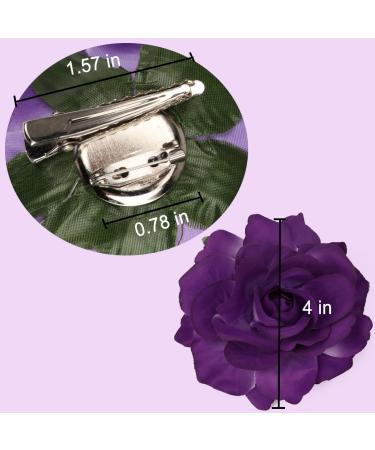 Cubaco Rose Hair Clips for Women - 15 Pack Vintage Boho Flower Hair Accessories - Buy Online on GoSupps.com