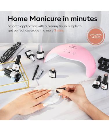 Modelones Gel Nail Polish Kit with UV Light 48w Led Lamp Starter Kit 6 Colors Nude Neutral Gel Polish Soak Off UV Gel Nail Polish Set Base & Top Coat Professional Tools For Beginners At Home Nail Curing Gift - Buy Online on GoSupps.com