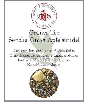 Lerbs & Hagedorn Green Tea Sencha Omas Serge de pomme 2 kg