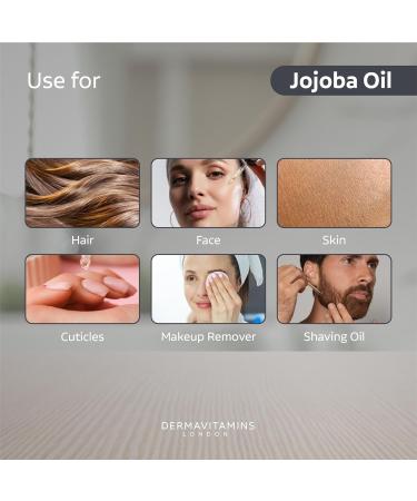Dermavitamins 100 pure jojoba oil 30 ml - Buy Online on GoSupps.com