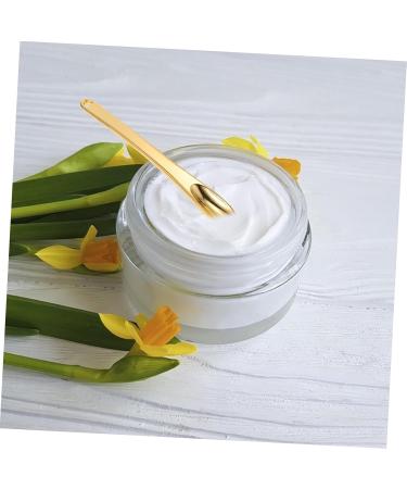 FRCOLOR 15 PCS Face Cream Spoons - Eco-Friendly Zinc Alloy Makeup Scoops & Scraper for Skincare | Mini Gold Cosmetic Tools for Easy Application - Buy Online on GoSupps.com