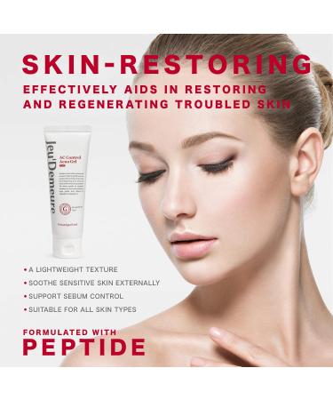 JEU DEMEURE Korean AC Control Gel - Acne Treatment for Sensitive Skin Calming Peptide Formula for Breakouts | 2.53 fl oz - Buy Online on GoSupps.com