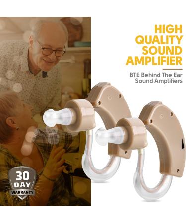Super Mini BTE Sound Amplifiers for Better Hearing - Set of 2 - Buy Online on GoSupps.com