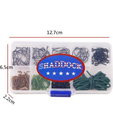 Shaddock 121-Piece Carp Fishing Accessories Set - Hooks Sleeves Bait Screws & More for Ultimate Fishing Experience - Buy Online on GoSupps.com