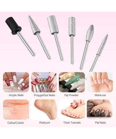 Professional Electric Nail Cutter - 20 000 RPM Acrylic Gel Polishing Tool for Home & Salon Use | Perfect Mother's Day Gift - Buy Online on GoSupps.com