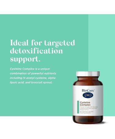 BioCare Cysteine Complex | N-Acetyl Cysteine & Alpha Lipoic Acid Nutrient Blend - 60 Capsules - Buy Online on GoSupps.com