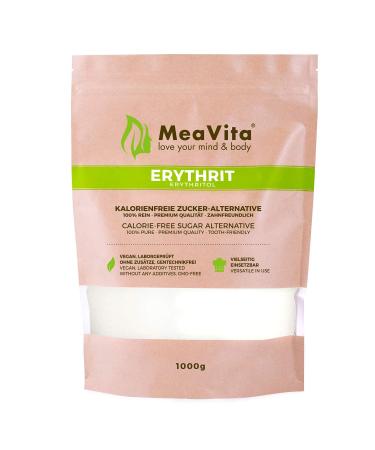 Meavita Almond Flour - Natural Blanched Ground Almonds (1000g) | Protein-Rich & Calorie-Free Sugar Alternative for Baking - 1kg Pack - Buy Online on GoSupps.com