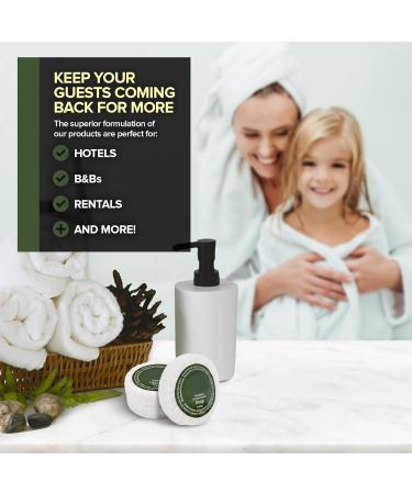 Eco Hotel Soap Bars (400 Count) - Eucalyptus & Lemon Myrtle Essential Oils | Travel Size Guest Soaps | Mini Bulk Pack for Hotels & Resorts - Buy Online on GoSupps.com