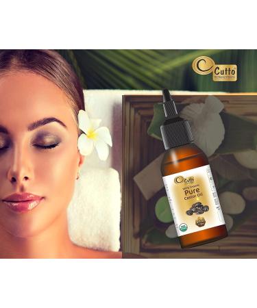  QURA QURA USDA Certified Cold Pressed Pure Castor Oil (4 oz) - 100% Pure Non-GMO No Heat Treatment Hexane Free Castor Oil - Moisturizing & Healing for Dry Skin Skin - Buy Online on GoSupps.com