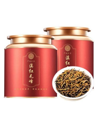 HQZM Yunnan Fengqing Hoge Berg Oude Boom Dianhong Maofeng Zwarte Thee 250g * 2 Chinees Beroemd Thee