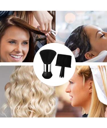 GIONAR 3-Piece Hairdressing Accessory Set Neck Brush Hairdresser Hair Brush Hair Cleaning with Haircut Hairdressing Capes Professional Hair Styling and Cleaning for the Salon Black - Buy Online on GoSupps.com