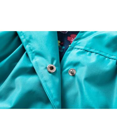 Baby Girls Waterproof Hooded Raincoat & Trousers Set - Blue 2-3 Years - Buy Online on GoSupps.com