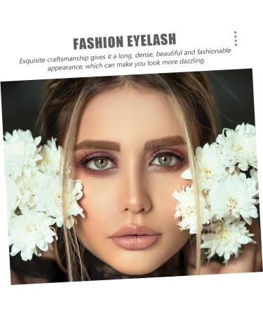 minkissy 20 Pairs Fake Eyelashes Decked Accessories Lash Accessories Makeup Accessories Make up Accessories Girls' Accessories Fake Lashes Natural Su High-grade Fiber Cross 5d - Buy Online on GoSupps.com