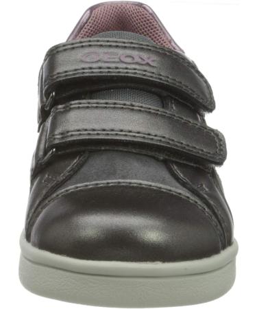 Geox Baby Girls B Djrock Low-Top Sneakers - Dark Grey | Size 3.5 UK - Buy Online on GoSupps.com