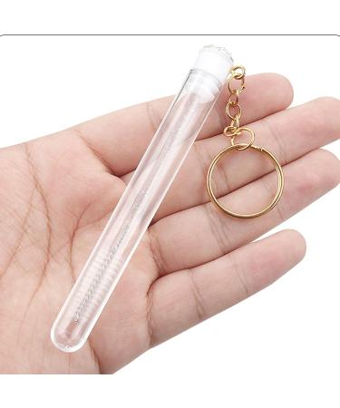 tinysiry Brosse cils en faux cristal avec boucle et tuyau en strass brosses cils mascara brosse baguettes applicateur cosm tique maquillage brosse trousses d'outils Rose rouge - Buy Online on GoSupps.com