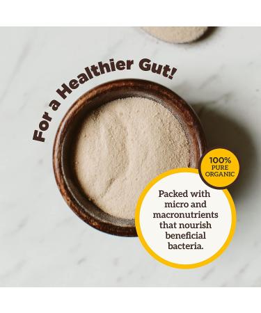 Organic Acacia Fiber Powder (30oz) - Plant Based Prebiotic Superfood for Gut Health - Buy Online on GoSupps.com