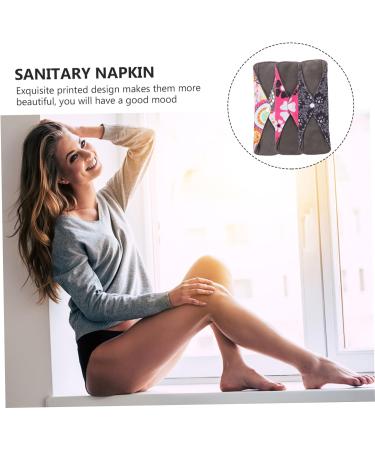 Reusable Cotton Menstrual Pad with Charcoal Fibre - Aunt Towel for Outdoor Use - Buy Online on GoSupps.com