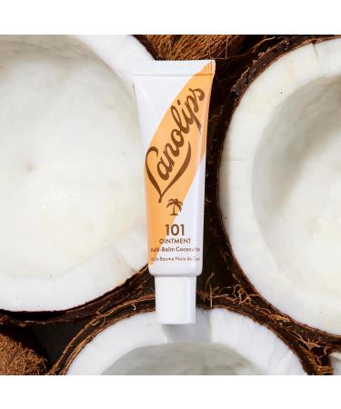 Lanolips Original & Coconut Set Original Superbalm (0.52 oz) + Coconutter (0.35 oz) Multipurpose Lanolin Lip Balms for Hydrated Lips Cuticles & Dry Skin - Buy Online on GoSupps.com