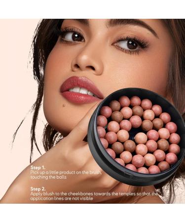 Cream Blush | Natural and Long-Lasting Blush for Sculpting and Contouring Moisturizing Cosmetic to Illuminate and Sculpt Cheeks and Contour the Face Suitable for Mature Skin - Buy Online on GoSupps.com