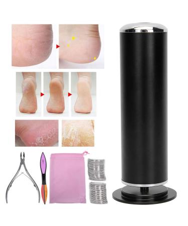 Sugoyi Foot Skin Grinder Electric Foot Grinder Set Black Cleaning for Elderly (110 240V European Standard)