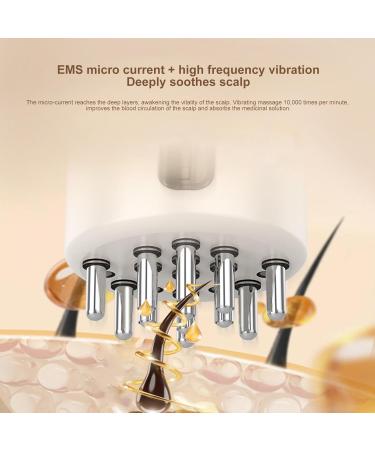 Hair Oil Applicator with Red Light | Electrical Scalp Massager & Washer | Best Hair Care Products - Buy Online on GoSupps.com