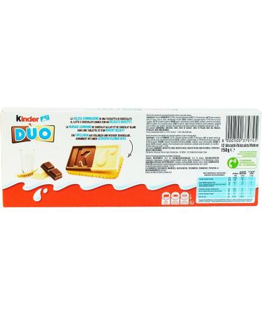  Ferrero Ferrero 3 x Children's Biscuits with Milk and White Chocolate 150 g - Buy Online on GoSupps.com