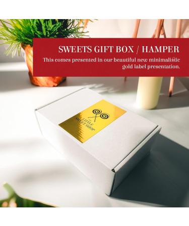 The Little Sweet Shop Minimalist Gold Label Retro Sweets Hamper: Premium Gift Box Packed with a variety of Old-Fashioned Candy for Birthdays Christmas Get Well Soon for Him for Her Boys & Girls - Buy Online on GoSupps.com