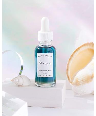 Earth Harbor MARINA Brightening Ampoule | Blue Tansy + Spirulina | 1 fl oz - Buy Online on GoSupps.com